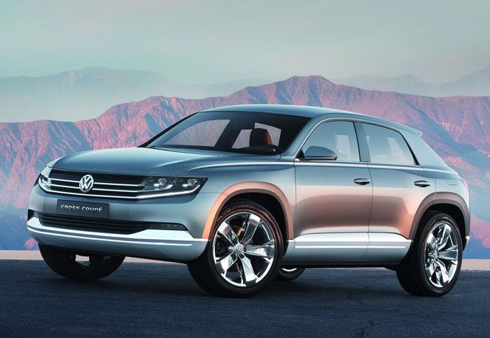 To μεγάλo πρωτότυπο Cross Coupe που έδειξε πρόσφατα η VW θα χαρίσει την αισθητική του και στα δύο νέα μικρά crossover. 